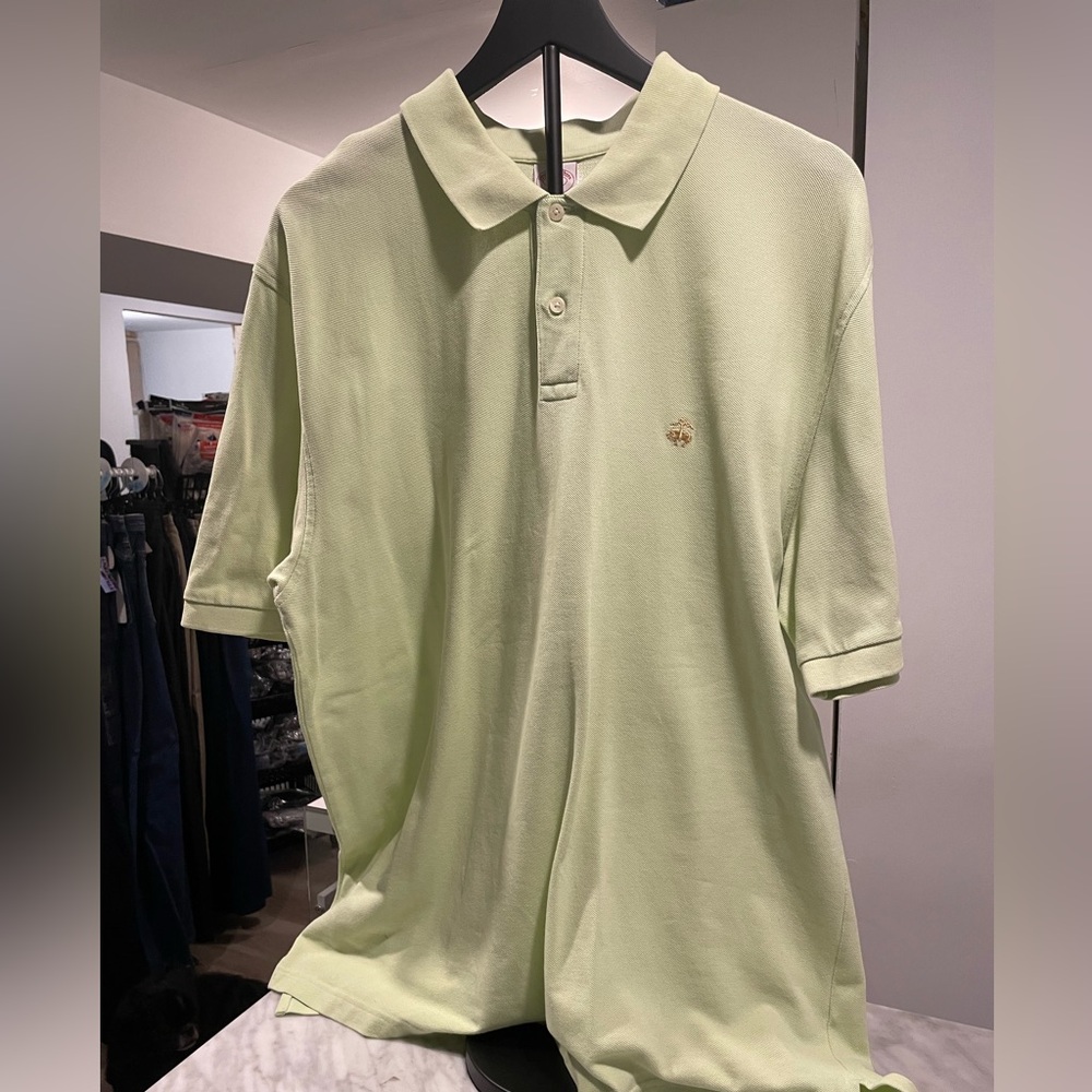 Brooks Brothers Mint Green Polo Shirt